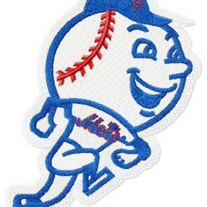 New York Mets logo 2 embroidery design