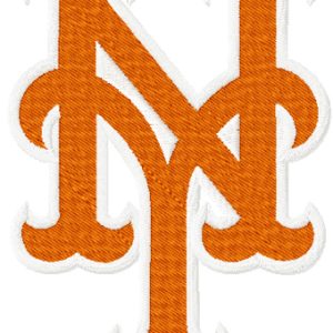 New York Mets Logo embroidery design