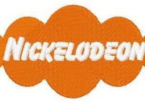 Nickelodeon logo embroidery design