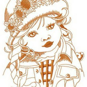 Niece embroidery design