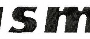 Nismo logo embroidery design