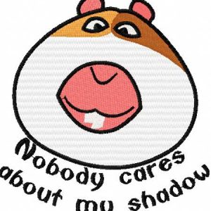 Nobody cares about my shadow embroidery design