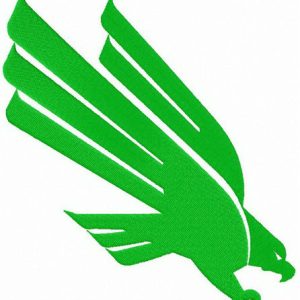 North Texas logo Scrappy embroidery design