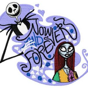 Now and forever embroidery design