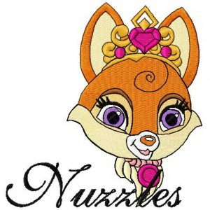 Nuzzles 2 embroidery design