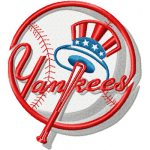 New York Yankees logo 2 embroidery design