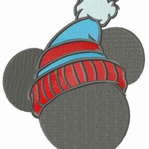 Offended Mickey embroidery design
