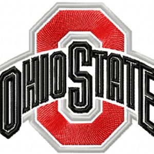 Ohio State Buckeyes Logo embroidery design