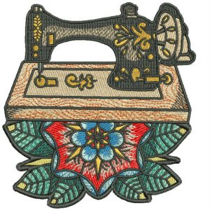 Old sewing machine 3 embroidery design