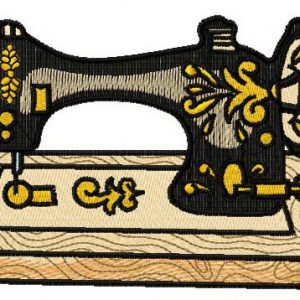 Old sewing machine 4 embroidery design