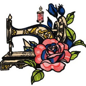 Retro Needle Artisan embroidery design