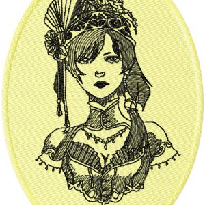 Old Vintage Story embroidery design