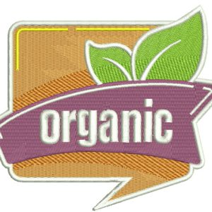 Organic 3 embroidery design