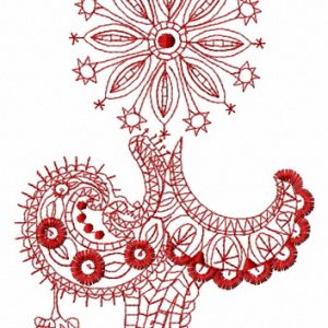 Original Christmas tree 3 embroidery design