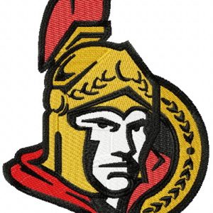 Ottawa Senators logo embroidery design