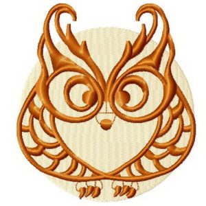 Owl granny 4 embroidery design