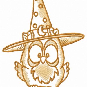 Witchy Owl Delight embroidery design