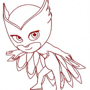 Owlette 2 embroidery design