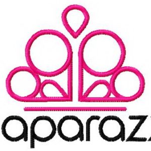 Paparazzi accesories logo embroidery design