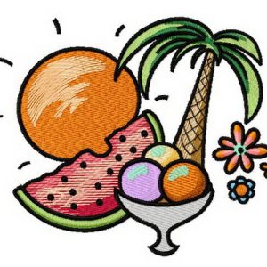 Paradise 2 embroidery design