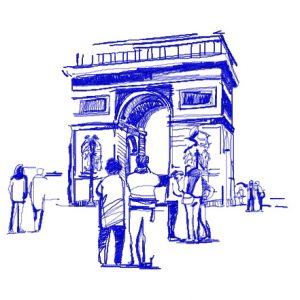 Paris 5 embroidery design