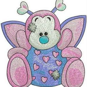 Passion embroidery design