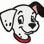Patch muzzle embroidery design