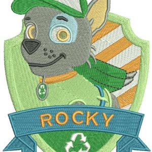 Rocky 2 embroidery design