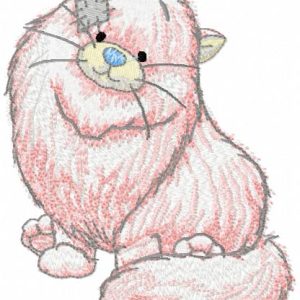 Paws embroidery design