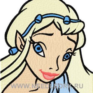 Secret of The Wings Periwinkle  embroidery design