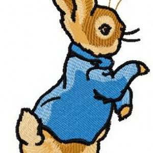 Peter rabbit 2 embroidery design