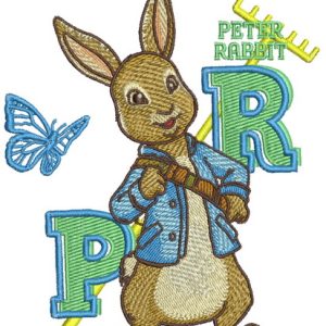 Peter Rabbit 3 embroidery design