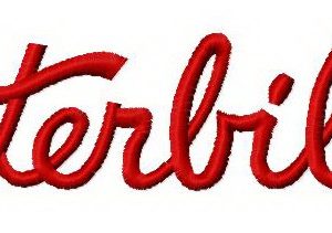 Peterbilt logo 2 embroidery design