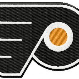 Philadelphia Flyers logo embroidery design