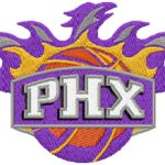 Phoenix Suns Logo 1 embroidery design