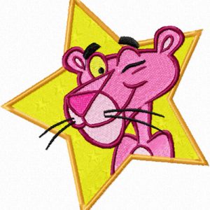 Pink Panther 3 embroidery design