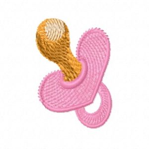 Pink dummy embroidery design