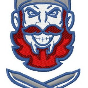 Pirate 5 embroidery design