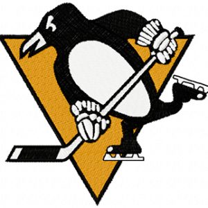 Pittsburgh Penguins logo embroidery design