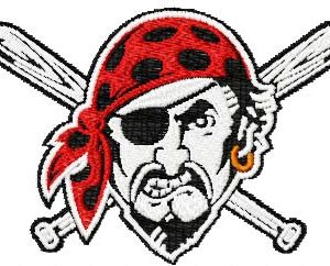Pittsburgh Pirates Logo 2 embroidery design