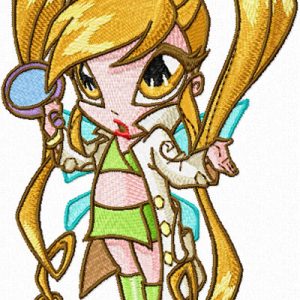 Pixie 1 embroidery design