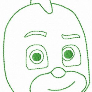 PJ Masks Gekko embroidery design
