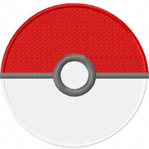 Pokemon Go sign embroidery design