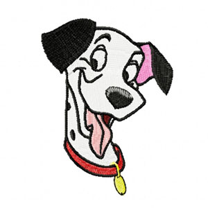 Pongo 1 embroidery design