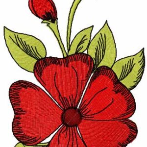 Poppies 2 embroidery design