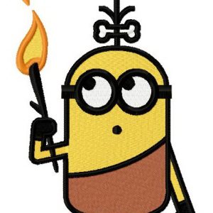 Prehistoric Minion 5 embroidery design