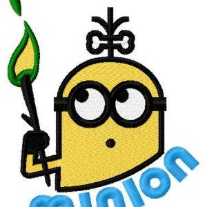 Prehistoric Minion 6 embroidery design