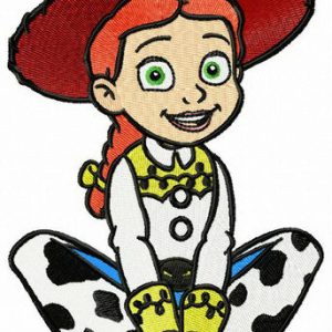 Pretty Jessie embroidery design