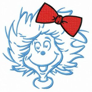 Pretty Miss Thing embroidery design