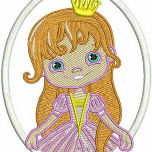 Princess 2 embroidery design